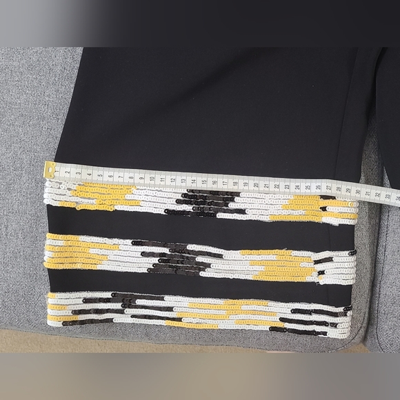 Capris Black Pants Size 38 NWT - Picture 4 of 10